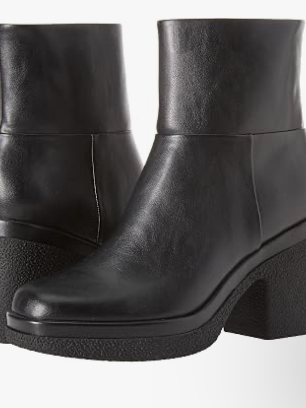 Amazon Essentials Women’s Platform Black Heel Ankle Boots size 9